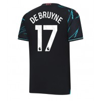 Pánský Fotbalový dres Manchester City Kevin De Bruyne #17 2023-24 Třetí Krátký Rukáv